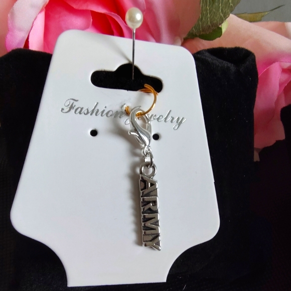 ARMY Charm with Lobster Clasp New - Picture 1 of 6